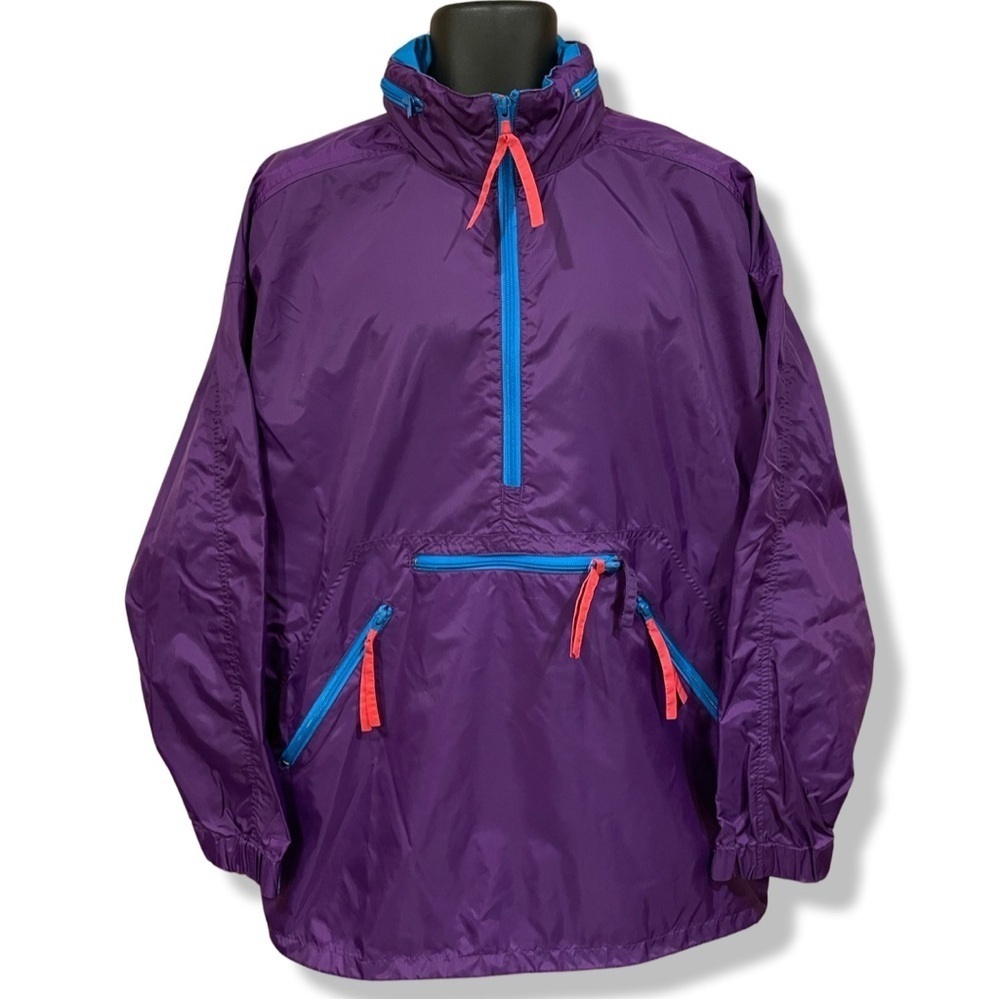 Vintage 90s EMS Windbreaker (Packable Hood)